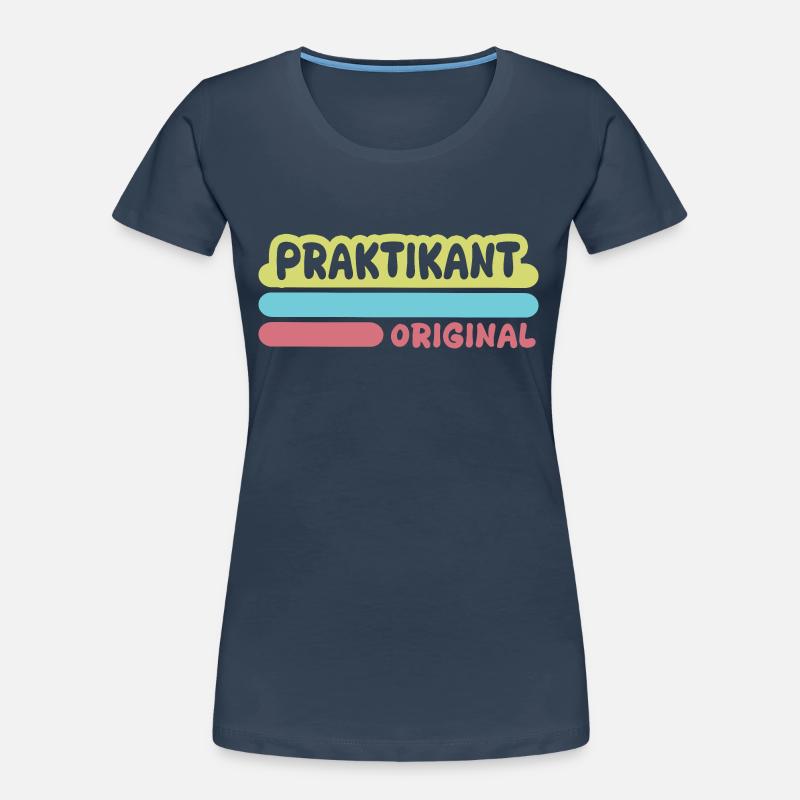 Intern as first name Women's Premium Organic T-Shirt