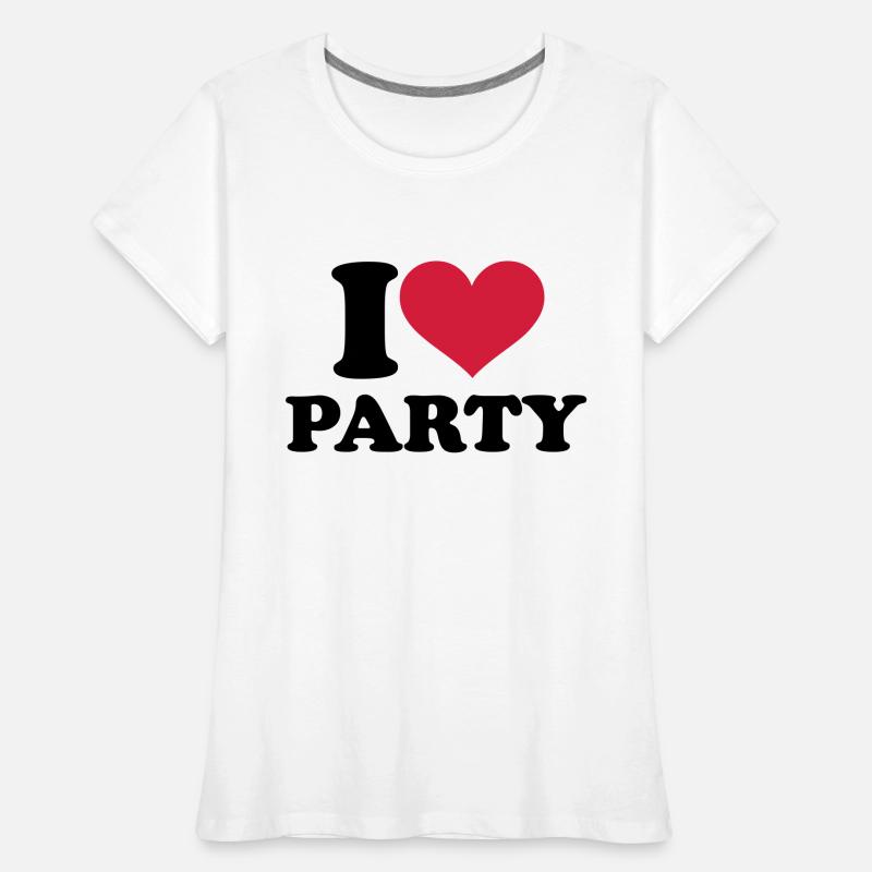 Party Women's Premium Organic T-Shirt
