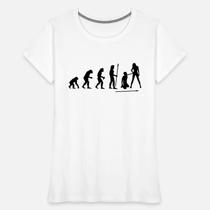 evolution_wedding1 T-shirt bio Premium Femme
