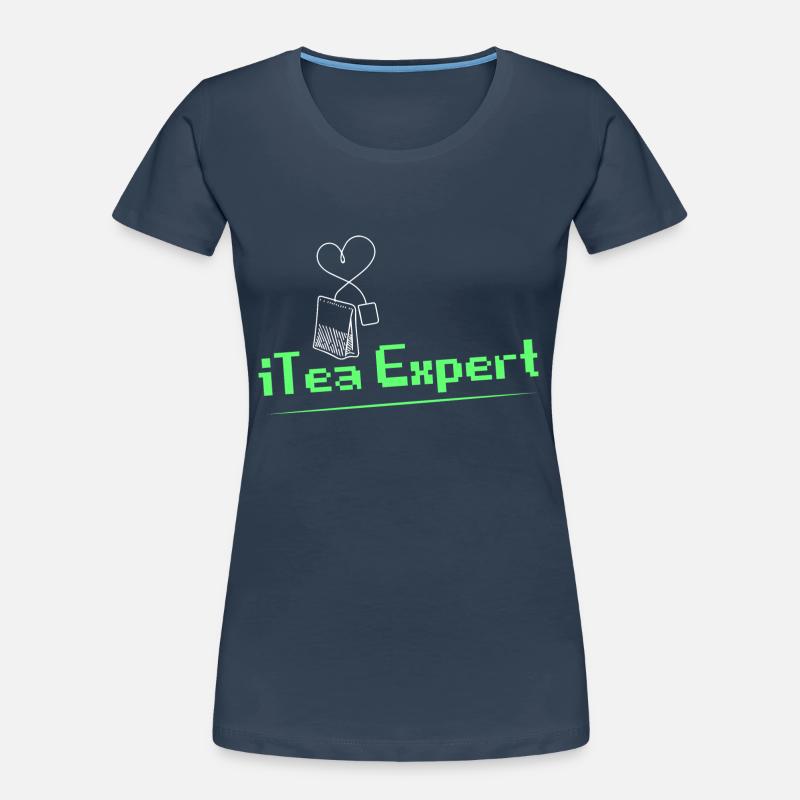 iTea Expert Software Coding Frauen Premium Bio T-Shirt