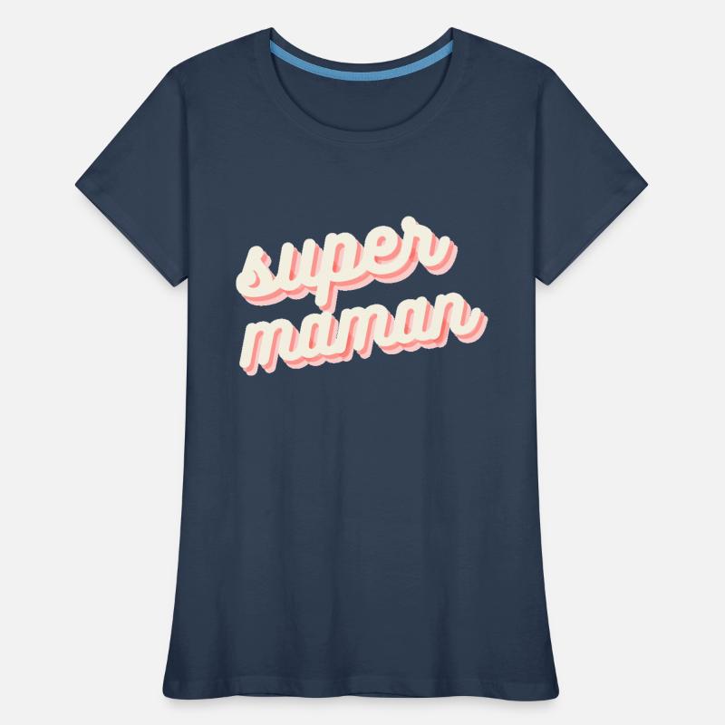 super mutter Frauen Premium Bio T-Shirt