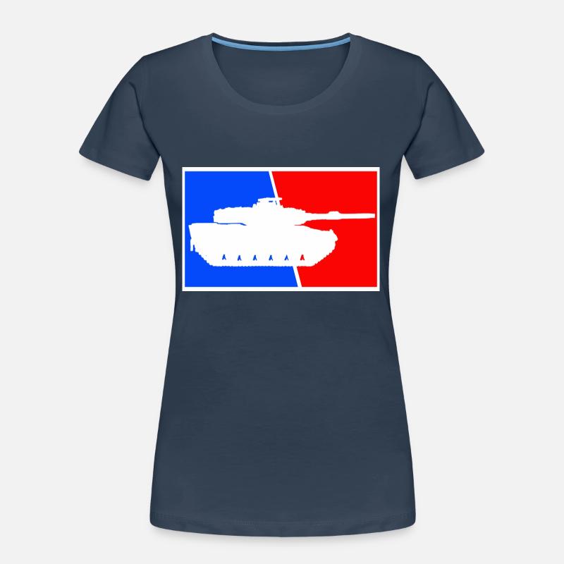 German Leopard 2 Panzer Frauen Premium Bio T-Shirt