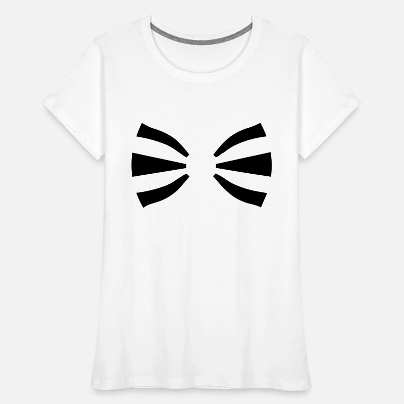 Noeud papillon T-shirt bio Premium Femme