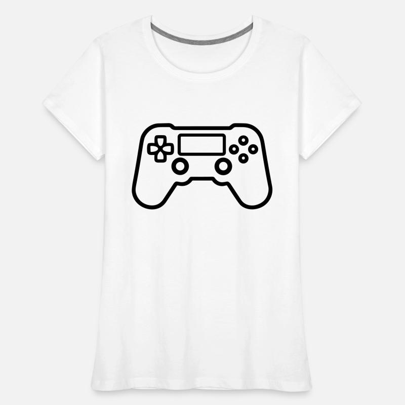 Video game controller Women's Premium Organic T-Shirt