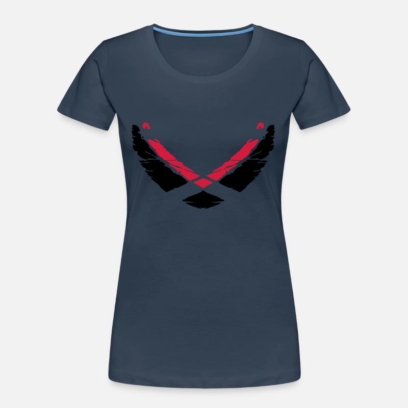 U shape pattern circle Women's Premium Organic T-Shirt