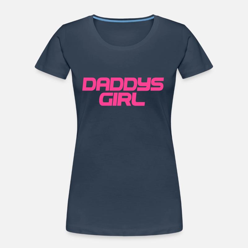 DADDYS MÄDCHEN Frauen Premium Bio T-Shirt