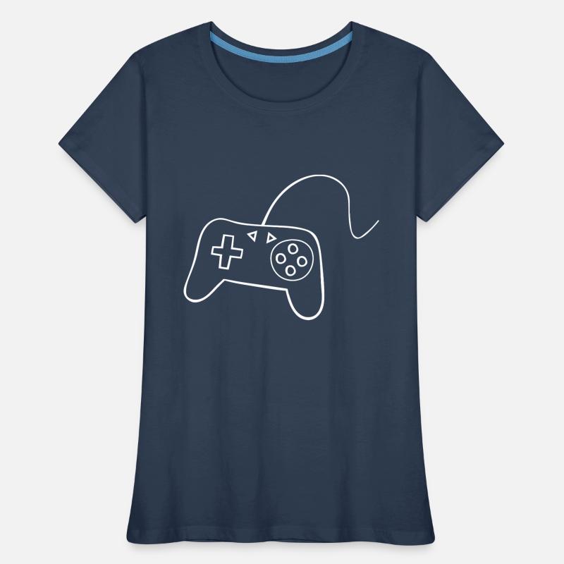 Controller for computer game - Lanparty Women's Premium Organic T-Shirt
