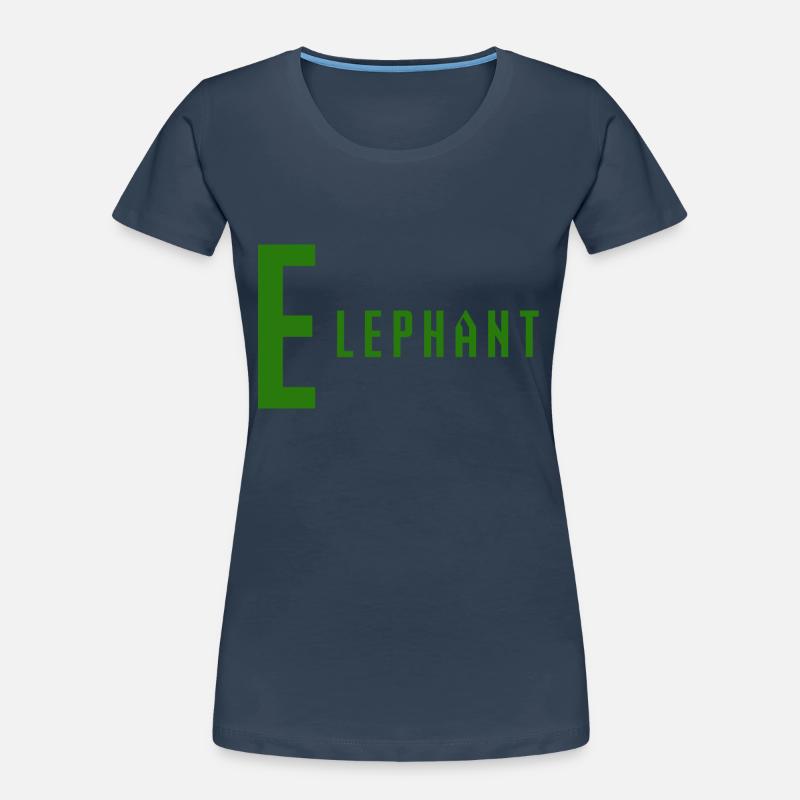 Elephant Frauen Premium Bio T-Shirt