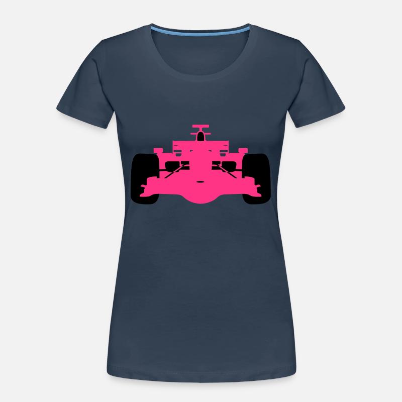 F1 # 4 T-shirt bio Premium Femme