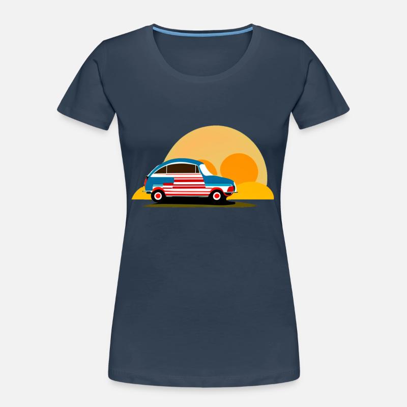 into the sunset Women's Premium Organic T-Shirt