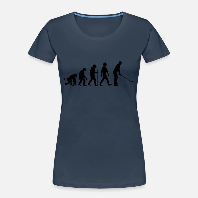 evolution golf Frauen Premium Bio T-Shirt