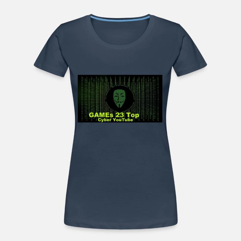 hackerGame T-shirt bio Premium Femme