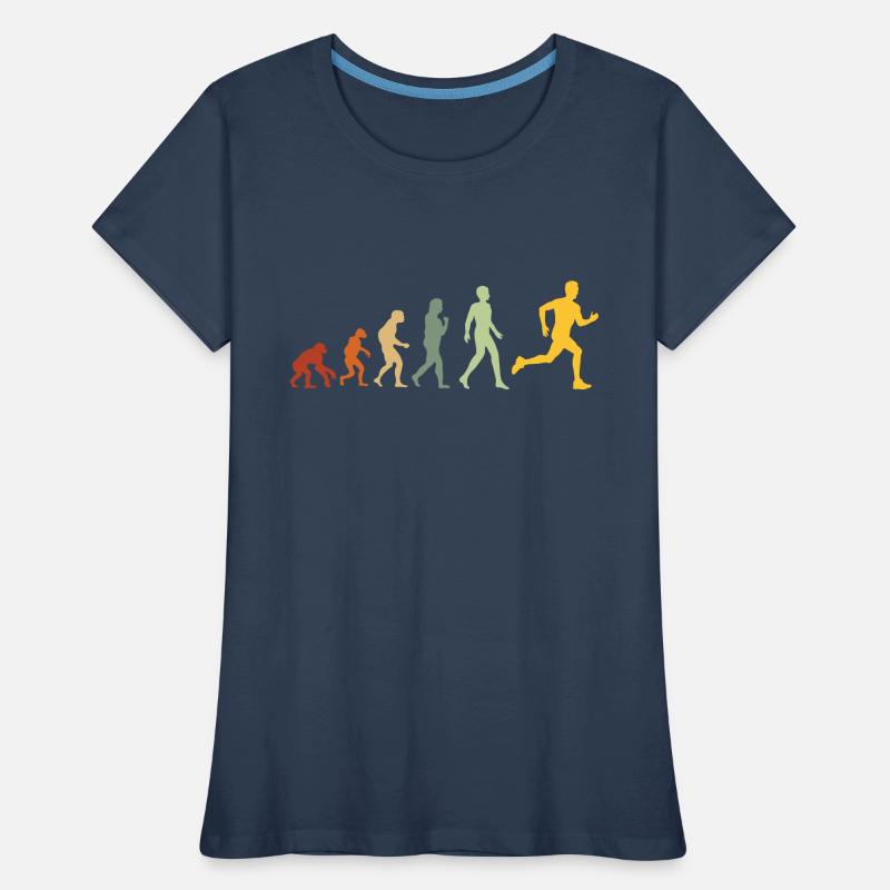 Évolution à triathlon - Running Evolution T-shirt bio Premium Femme
