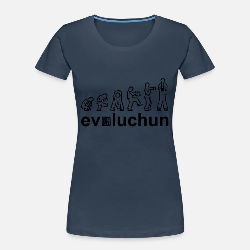 evolution of wing chun forms Frauen Premium Bio T-Shirt