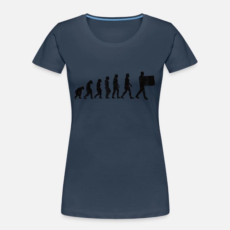 Warehouse Logistics Logistics Evolution Warehouse Workers Women's Premium Organic T-Shirt