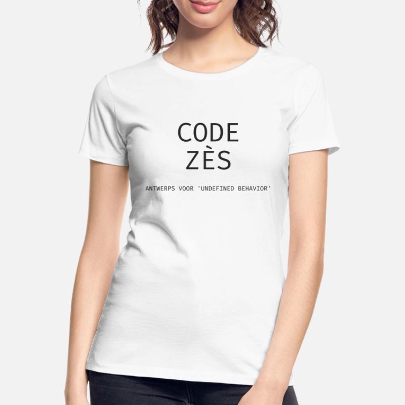 Antwerpen: "Code Zès!" – Tech Dialect Shirt Frauen Premium Bio T-Shirt