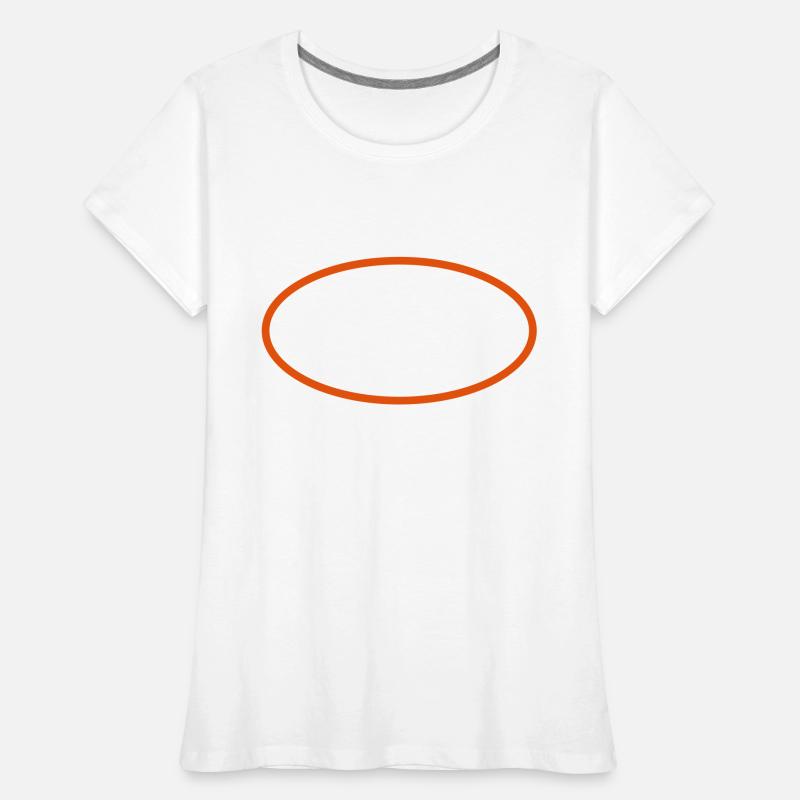 ellipse Women's Premium Organic T-Shirt