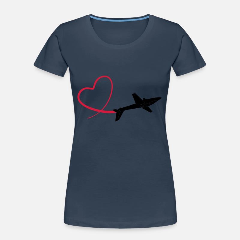Kunstflug aerobatic Fox Geschenk Frauen Premium Bio T-Shirt