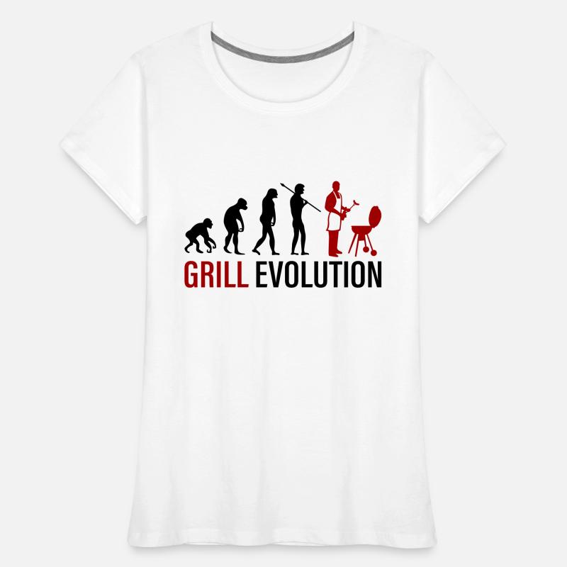 Evolution du gril T-shirt bio Premium Femme