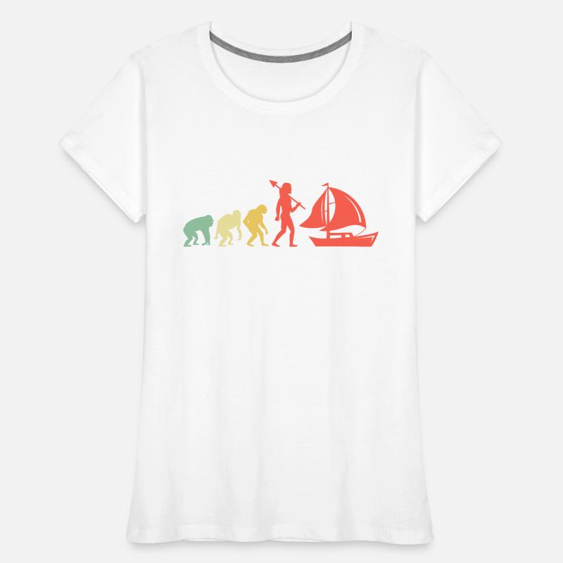 Evolution Boating Paddle Boat Women's Premium Organic T-Shirt