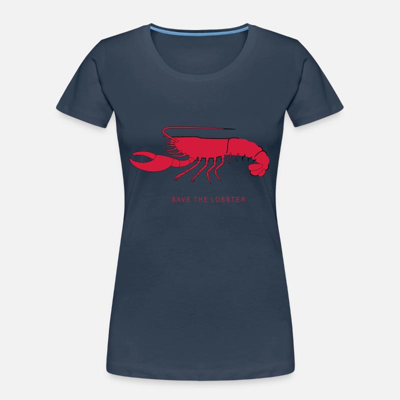 lobster Frauen Premium Bio T-Shirt