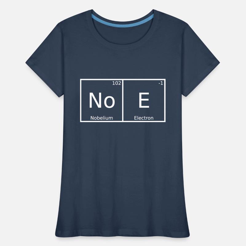 Noe Name First Name Chemistry Periodic Table Elements Women's Premium Organic T-Shirt