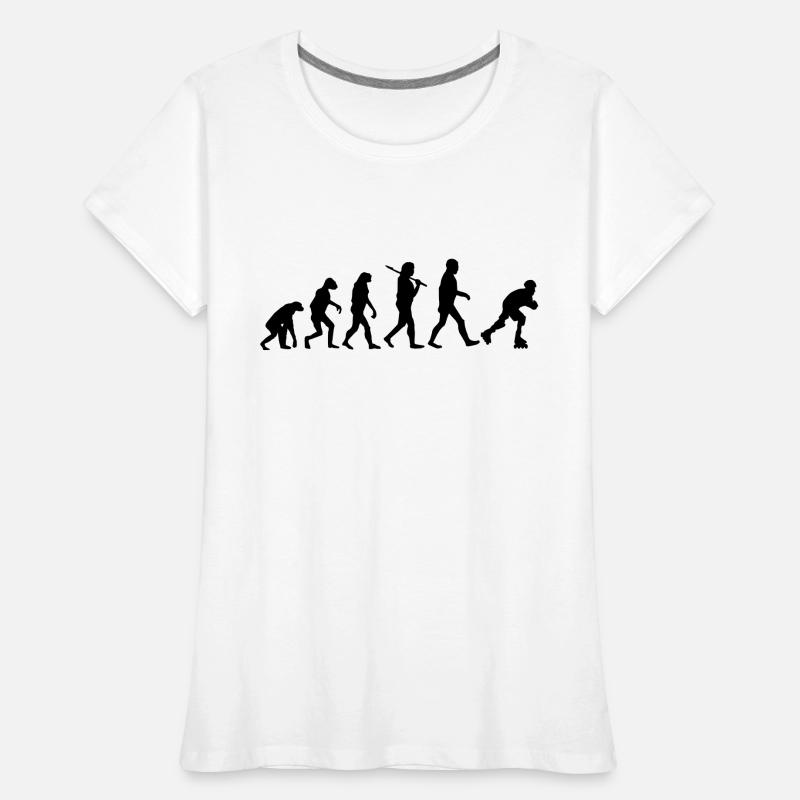 evolution rollerblades Women's Premium Organic T-Shirt