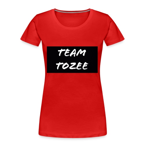 Team Tozee - Frauen Premium Bio T-Shirt