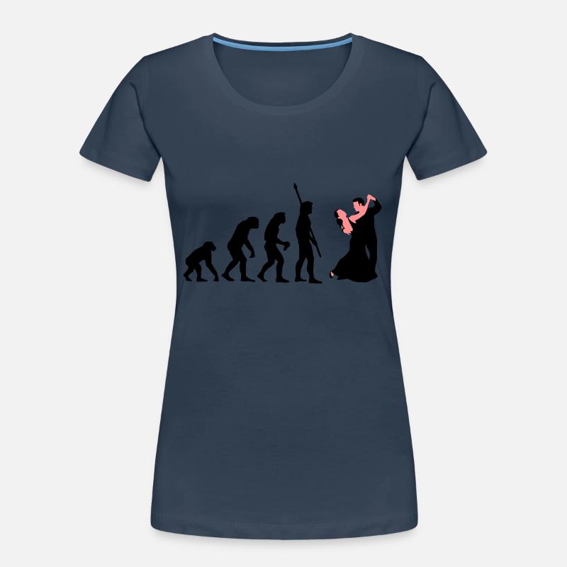 evolution_tanzpaar_a_2c Women's Premium Organic T-Shirt