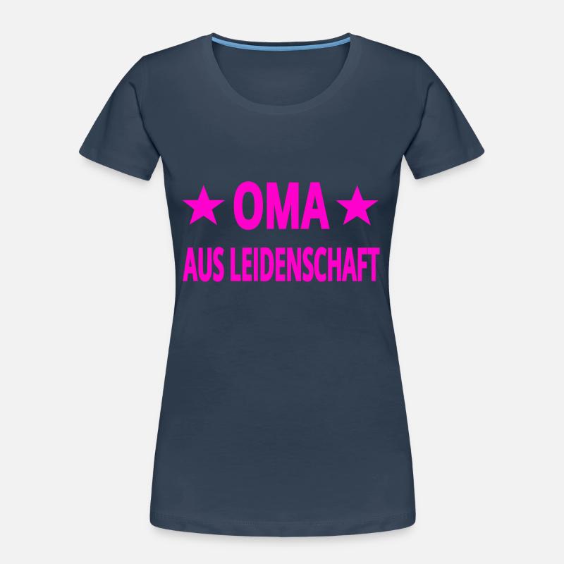 Oma Frauen Premium Bio T-Shirt