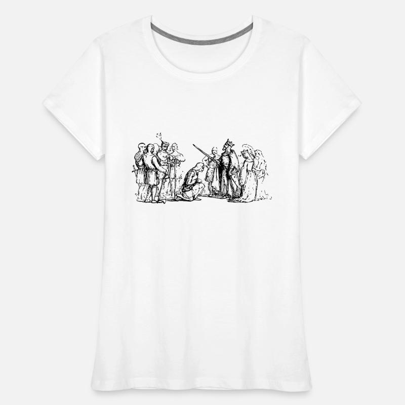 épée épée de chevalier chevalier armor71 T-shirt bio Premium Femme