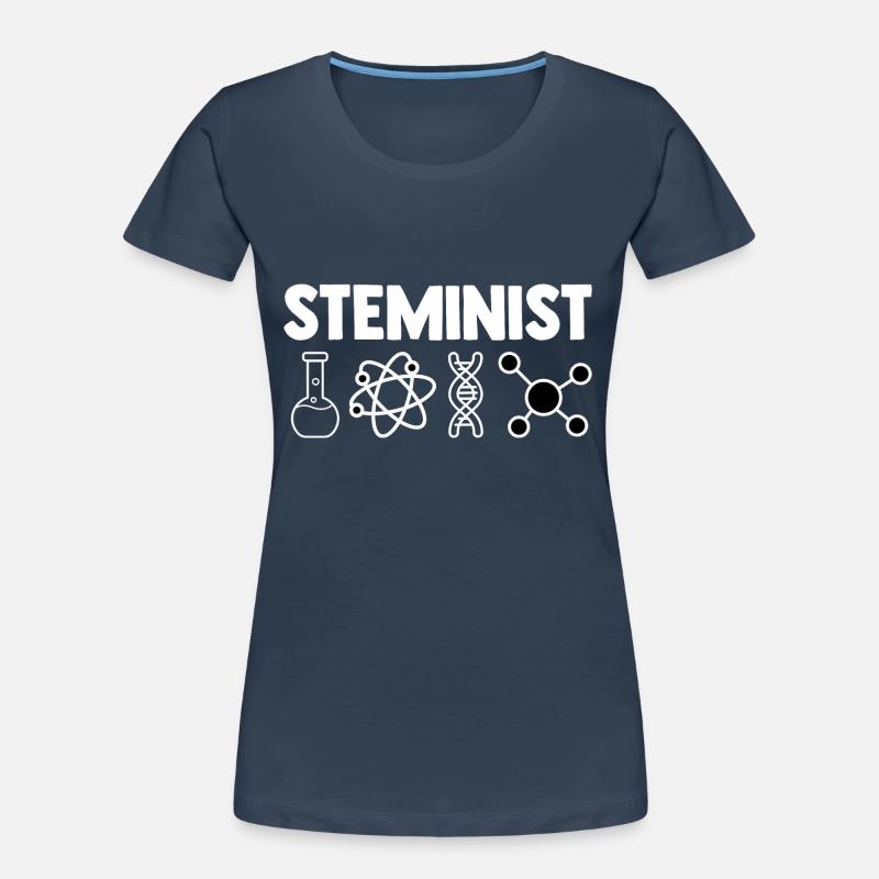 Steminist Software Developer Coder Nerd Conmputer Frauen Premium Bio T-Shirt