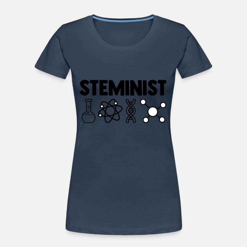 Steminist Software Developer Coder Nerd Conmputer Frauen Premium Bio T-Shirt