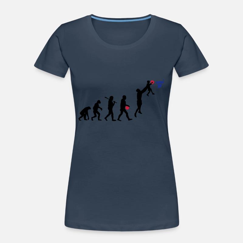 Evolution Basket daddy T-shirt bio Premium Femme