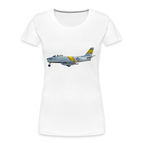 F-86 Sabre - Frauen Premium Bio T-Shirt