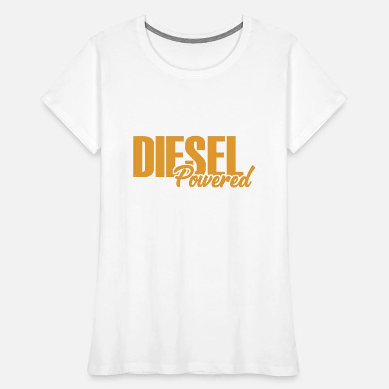 Diesel Powered - Engine - Compression-ignition - Propulsion Women's Premium Organic T-Shirt