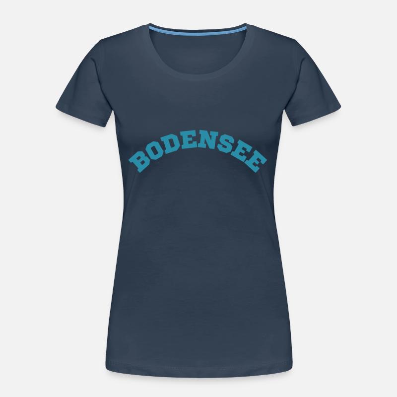 Bodensee Frauen Premium Bio T-Shirt