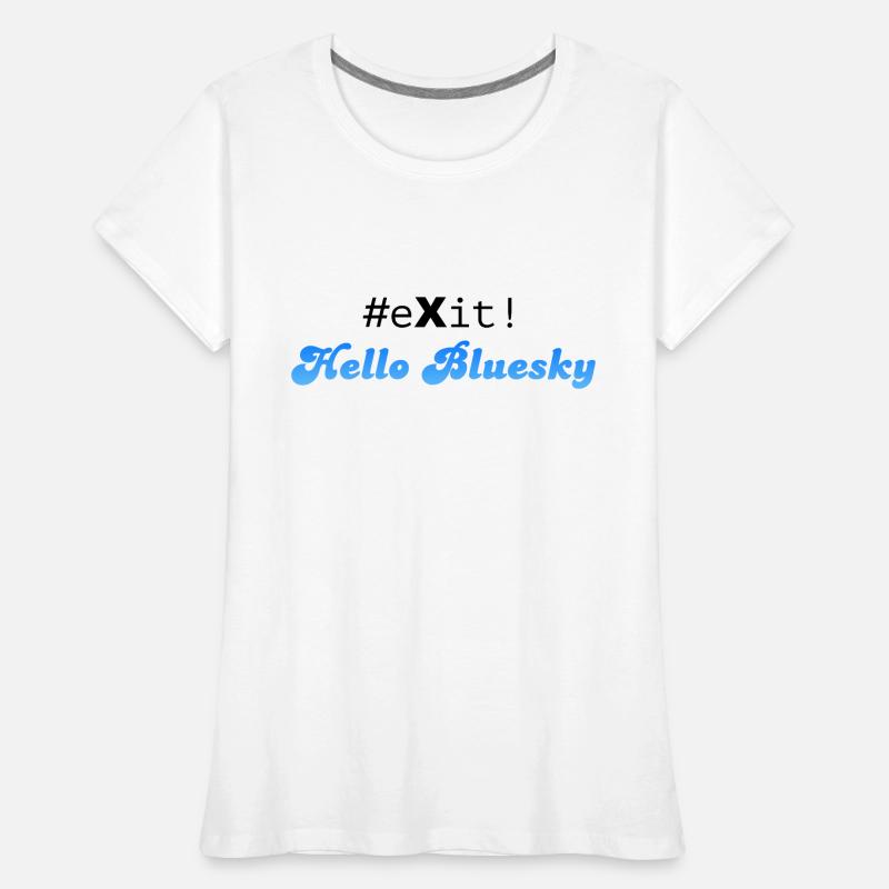 #eXit! Women's Premium Organic T-Shirt