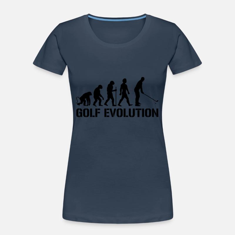 evolution golf Frauen Premium Bio T-Shirt