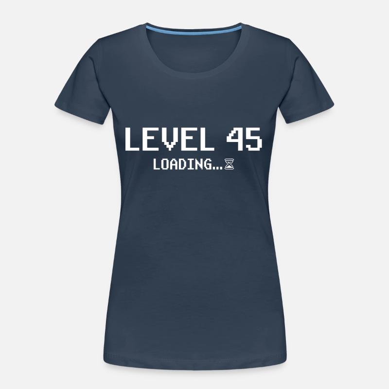 45e anniversaire 45 ans de pixelart T-shirt bio Premium Femme