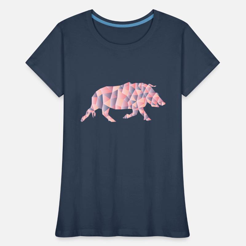 Ox Bull Pattern PatternEd Gift Idea Women's Premium Organic T-Shirt