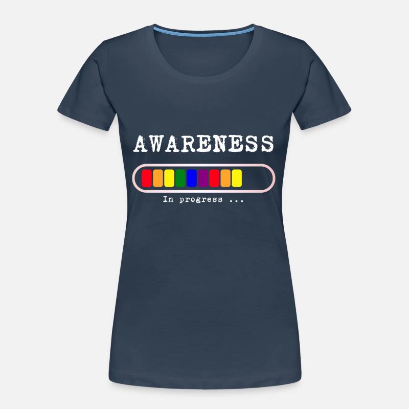 AWARNESS in progress / CONSCIENCE en progression T-shirt bio Premium Femme