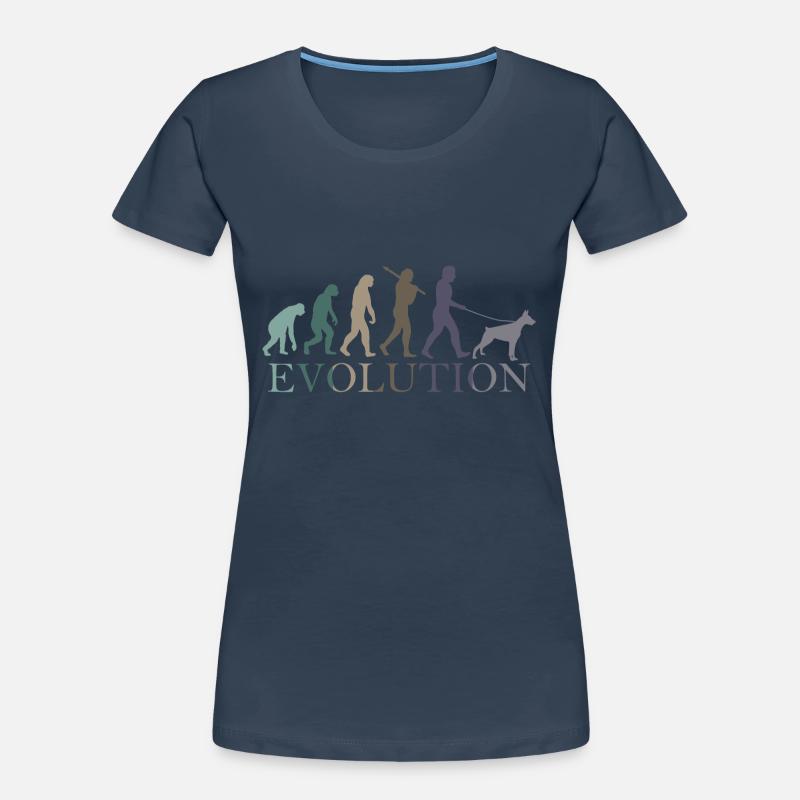 DOBERMAN Evolution Frauen Premium Bio T-Shirt