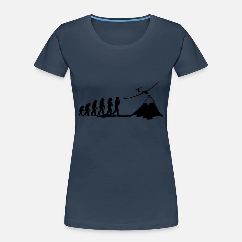Segelflug évolution T-shirt bio Premium Femme