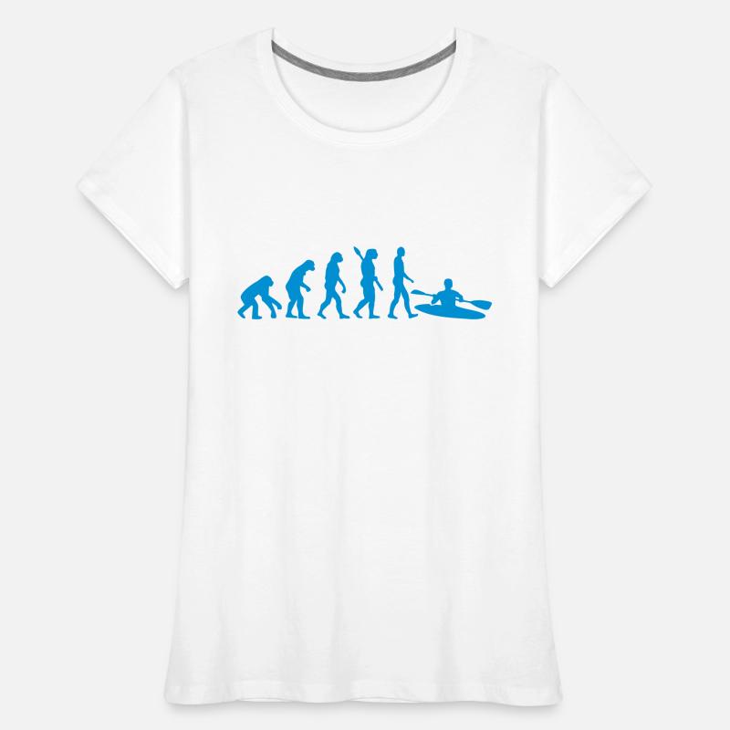 Évolution Kayak T-shirt bio Premium Femme