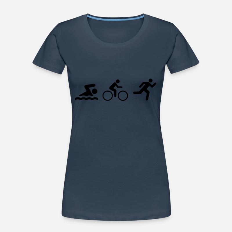 Triatlon_v9 Frauen Premium Bio T-Shirt