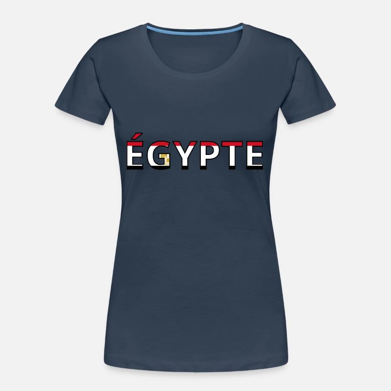 Drapeau Égypte T-shirt bio Premium Femme