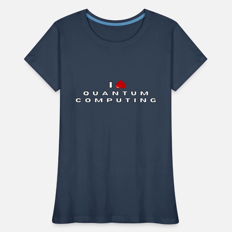 I hate Quantum Computing Women's Premium Organic T-Shirt
