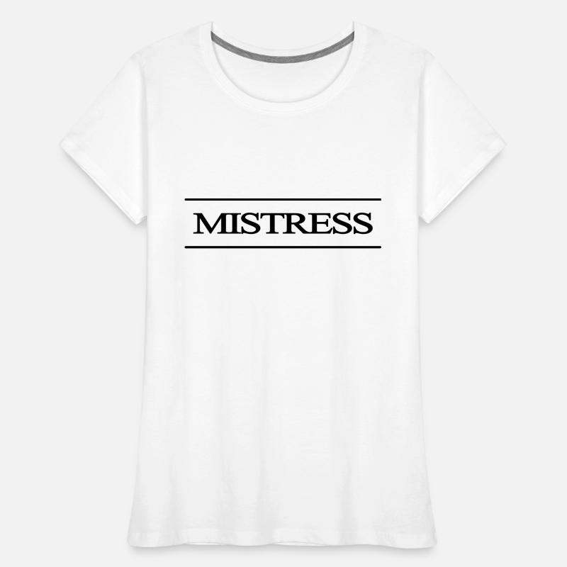 Herrin oder BDSM-Domina Frauen Premium Bio T-Shirt