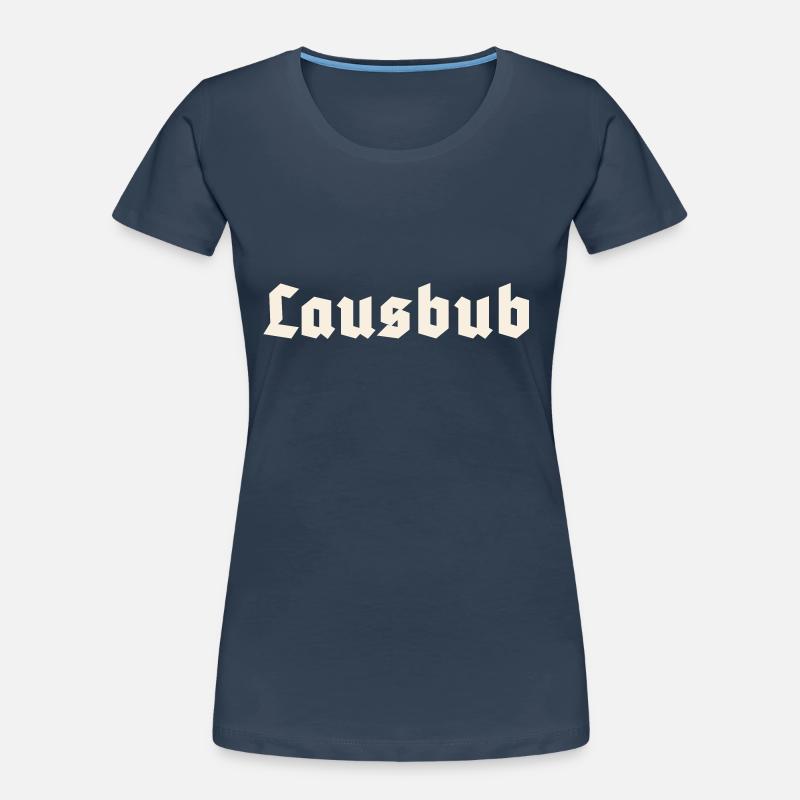 Lausbub Frauen Premium Bio T-Shirt